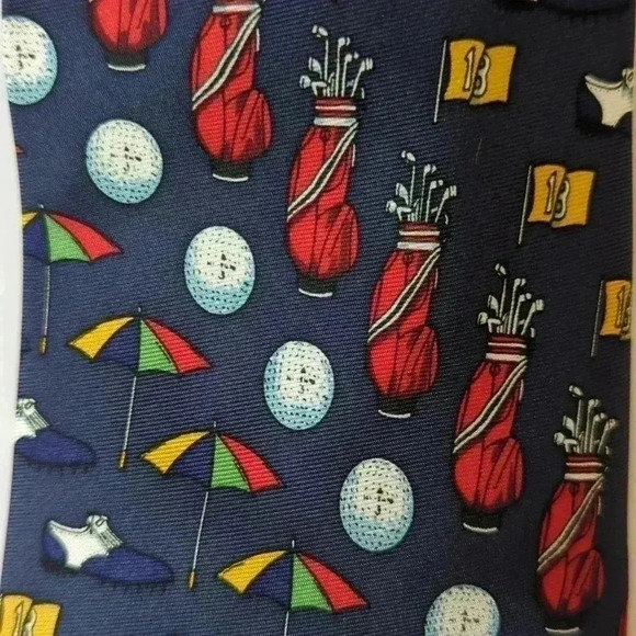 Magnificent Mouchoir 100% silk gold themed - Picture 2 of 3